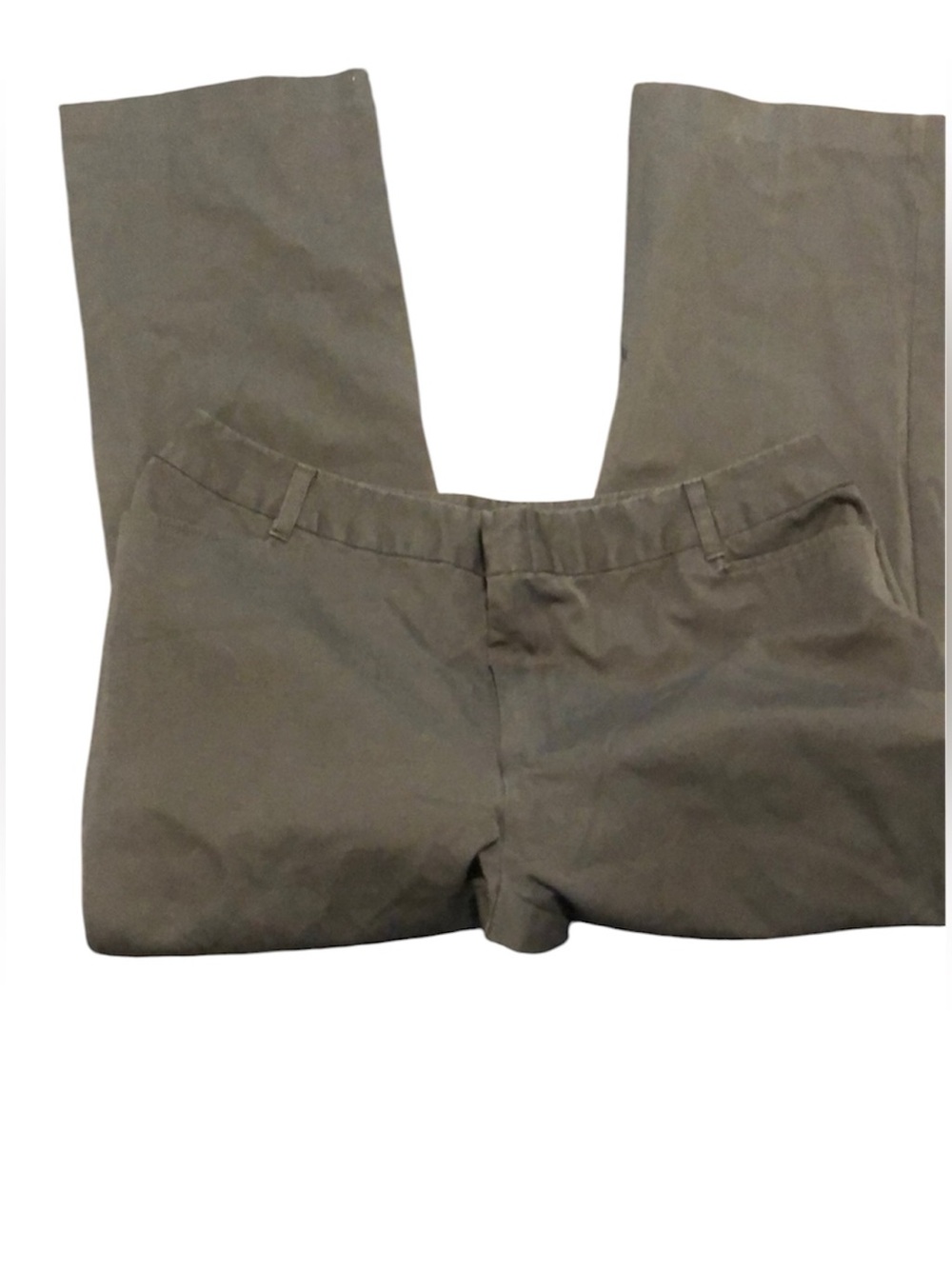 St John Bay women’s straight leg green pants 20wp